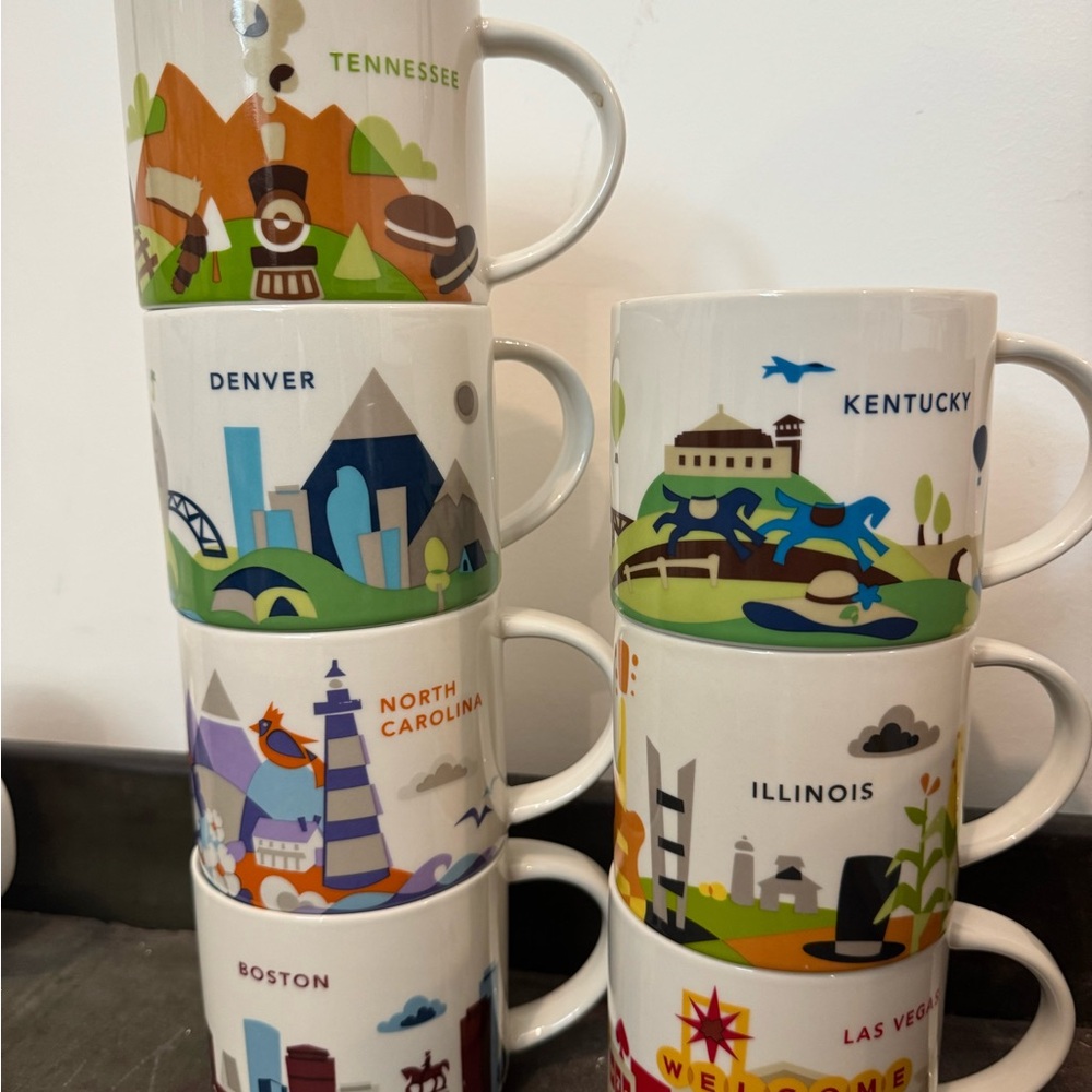 Starbucks City Collection Mugs - YOU ARE HERE Collection